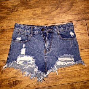 Vintage Cut Off Jean Shorts